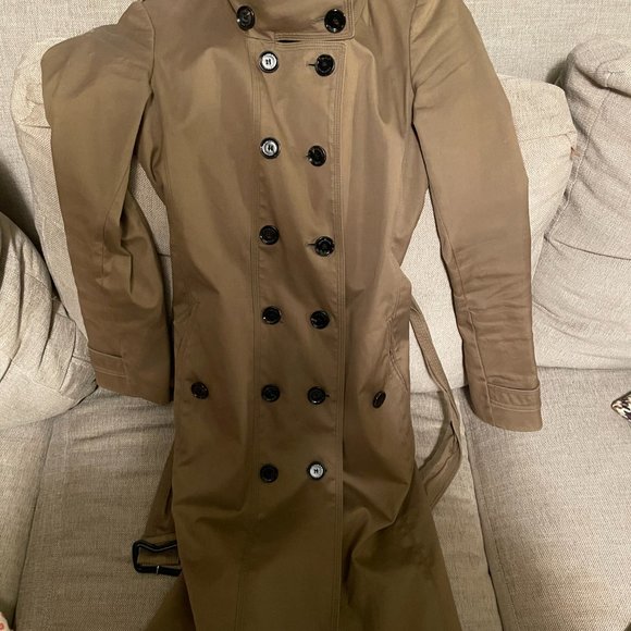 Burberry Trench Coat, Size 2 Women's - Picture 2 of 10